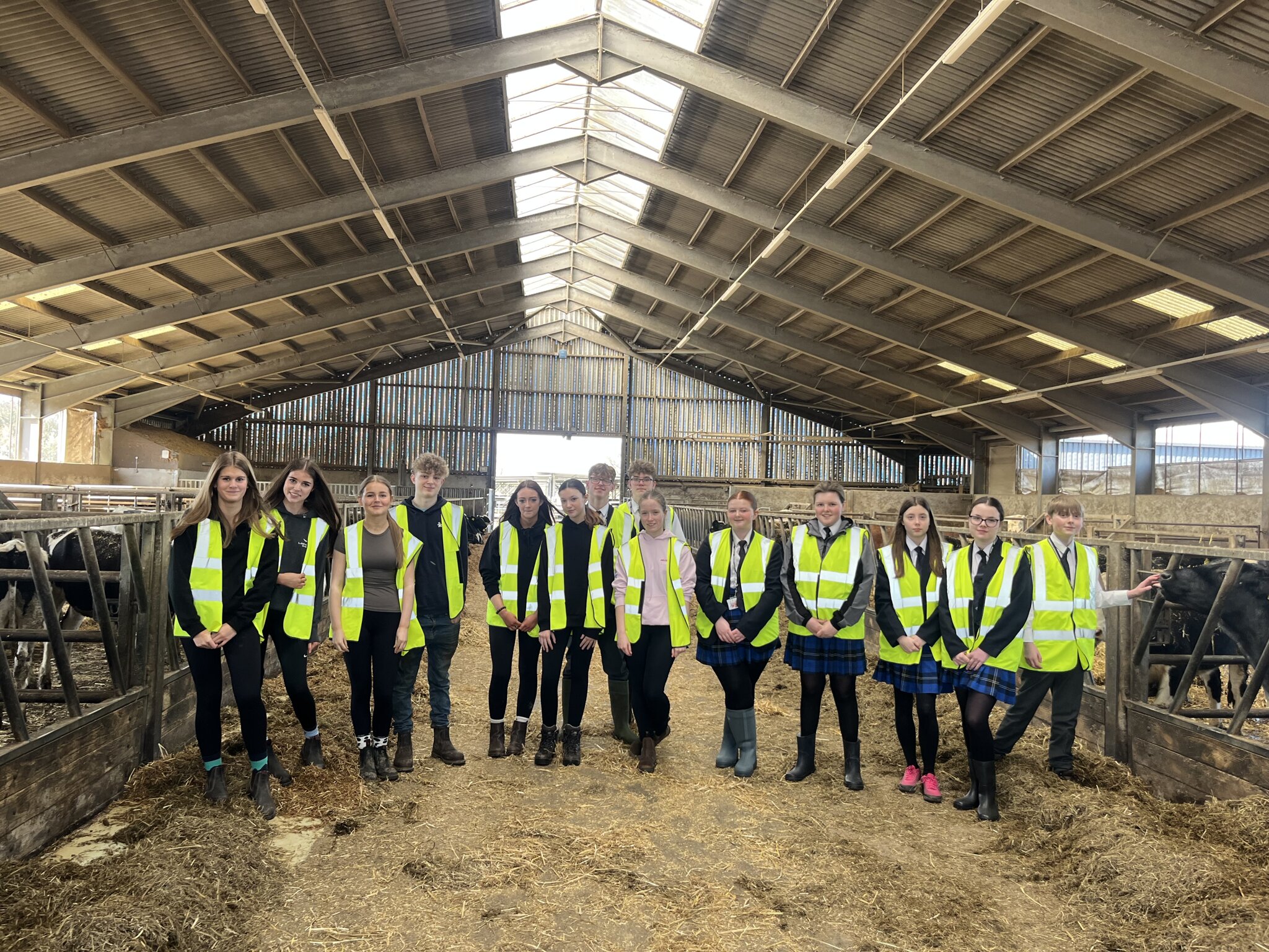 Image of Exploring Careers on the Farm: Students Visit Myerscough College