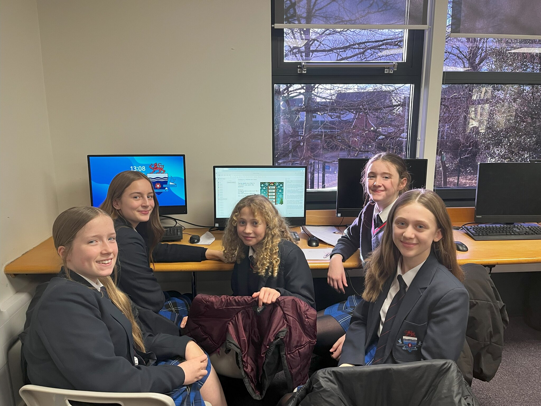 Image of Girls into Computing Christmas Challenge