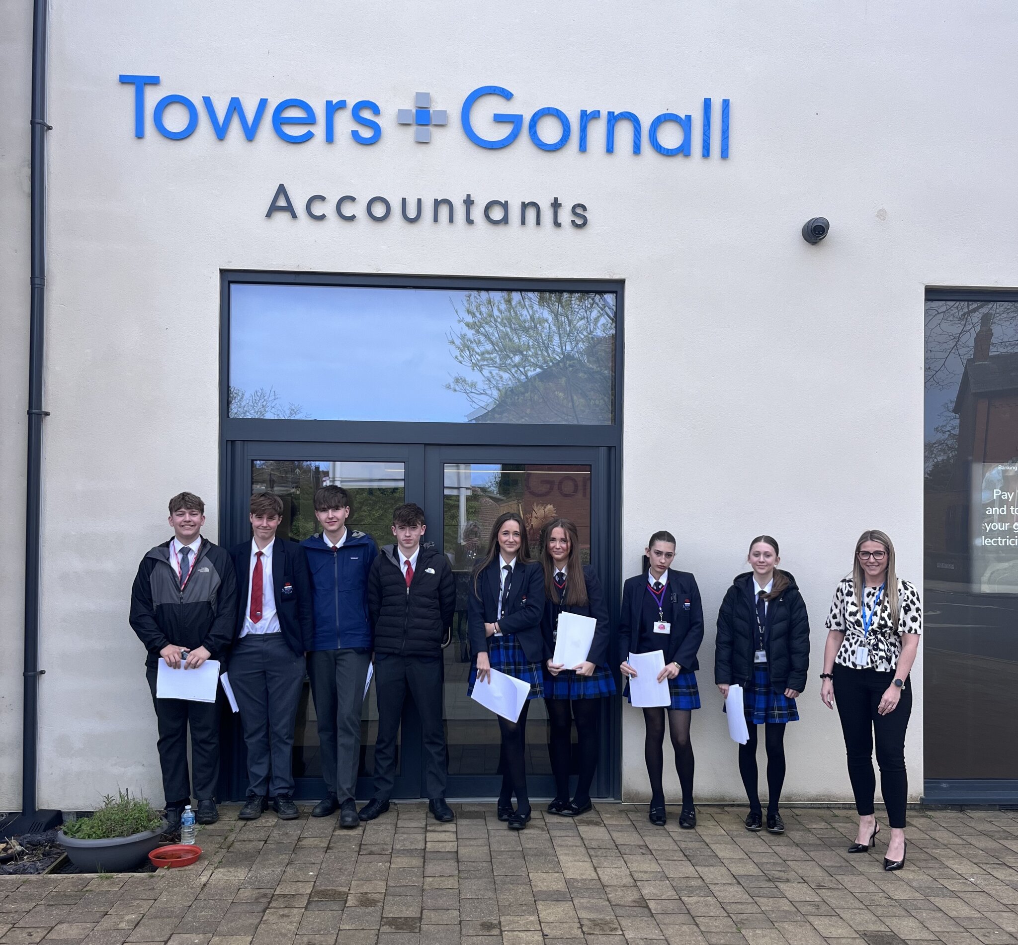 Image of Students Gain First-Hand Insight into Accounting at Towers & Gornall