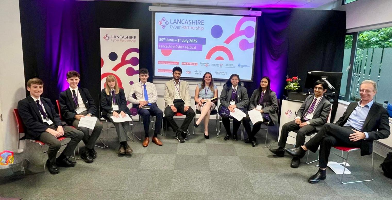 Image of GCA Students Meet Cyber Force Commander at Lancashire Cyber Festival!