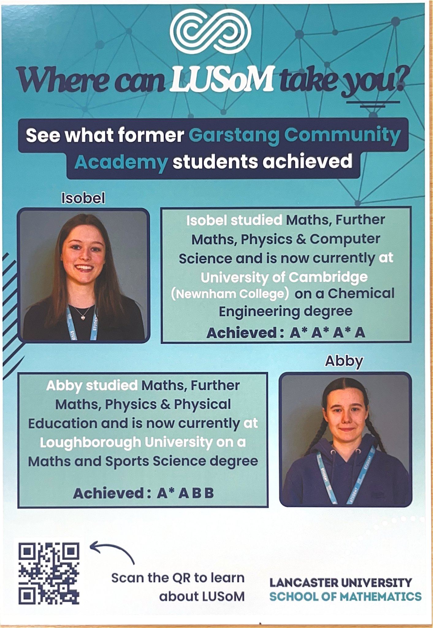 Image of Celebrating Success: GCA Alumni Head to Cambridge and Loughborough!