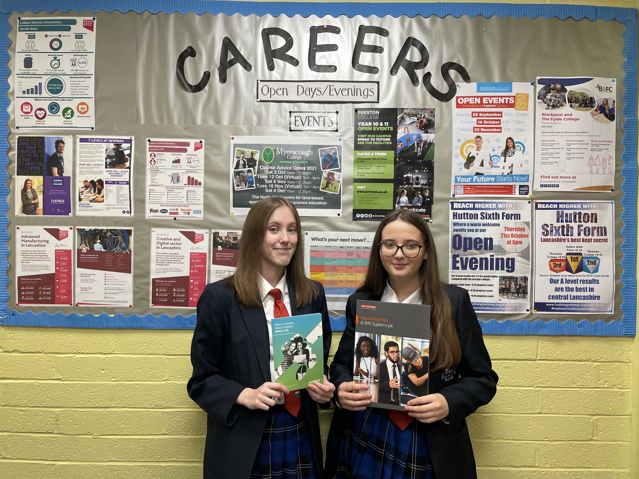 Image of Students Flying High on Prestigious Work Experience Programmes