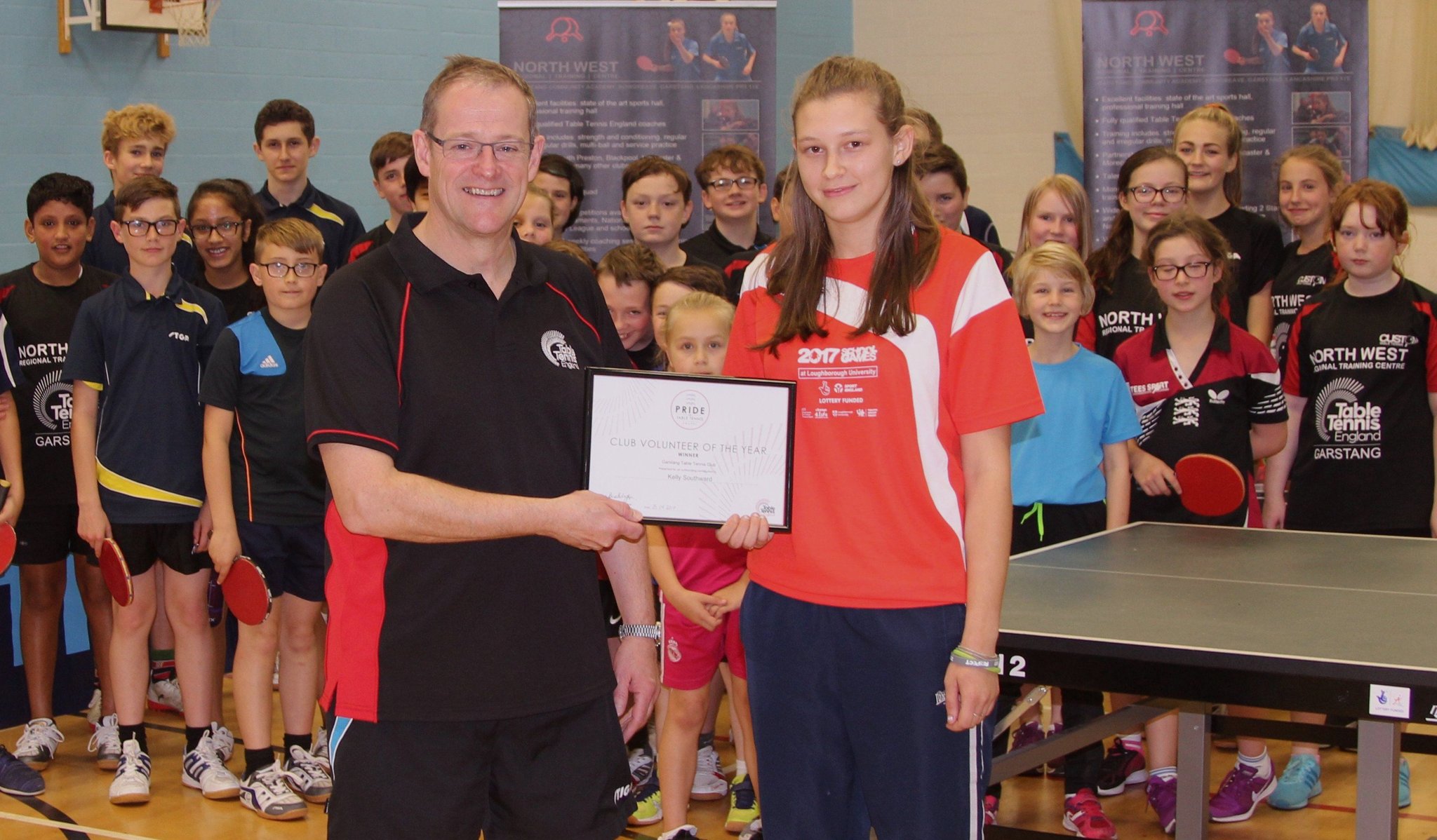 Image of Table Tennis Volunteer of the Year