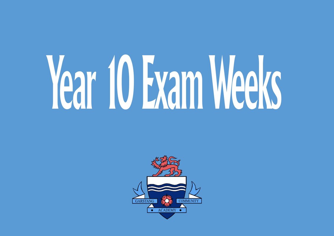 Image of Year 10 Exam Weeks
