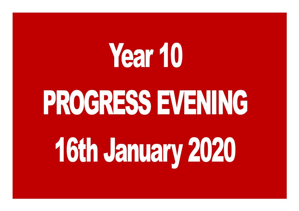 Image of Year 10 Progress Evening