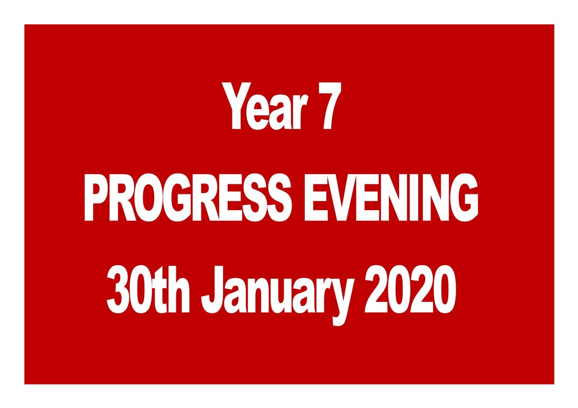 Image of Year 7 Progress Evening