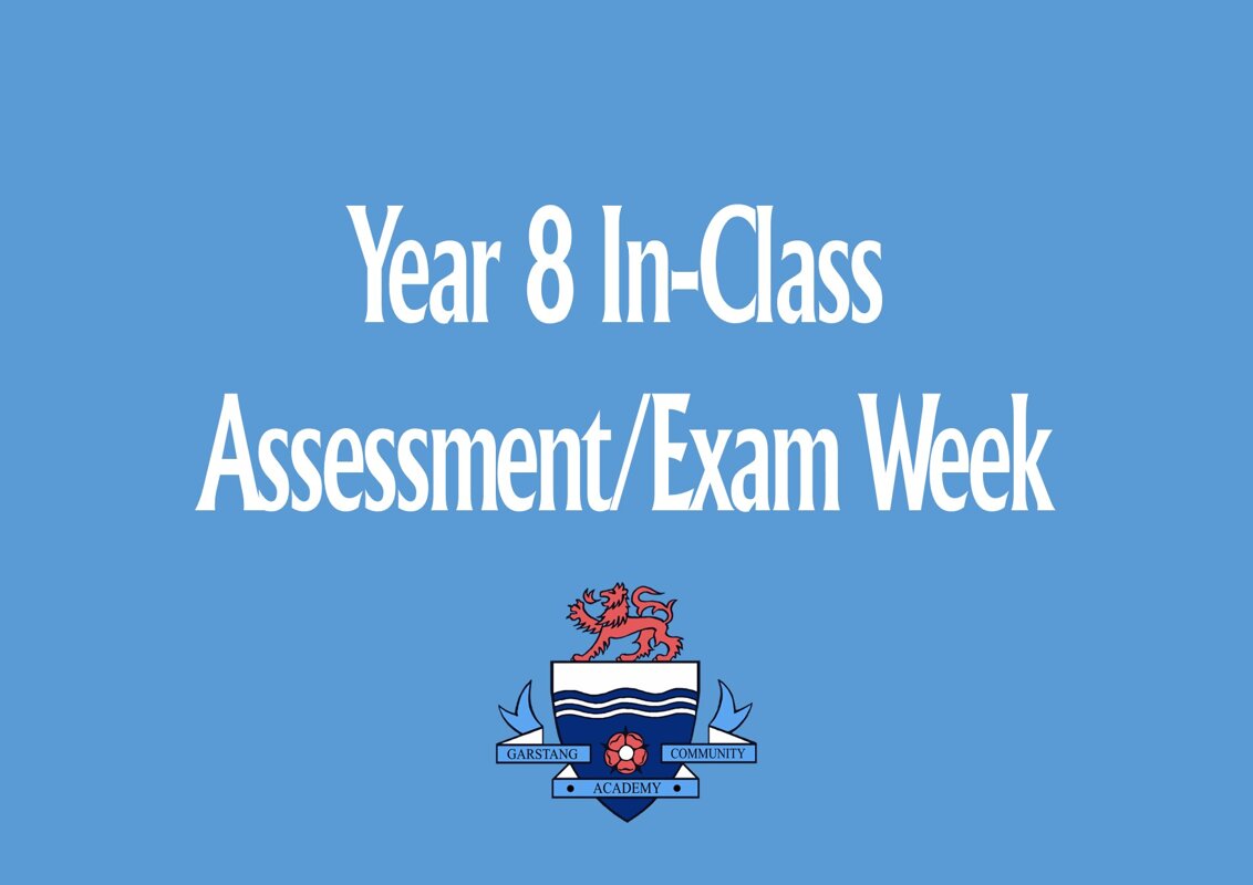 Image of Year 8 Assessment/Exam Week