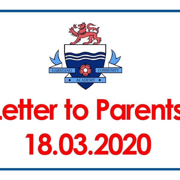 Image of Letter to Parents