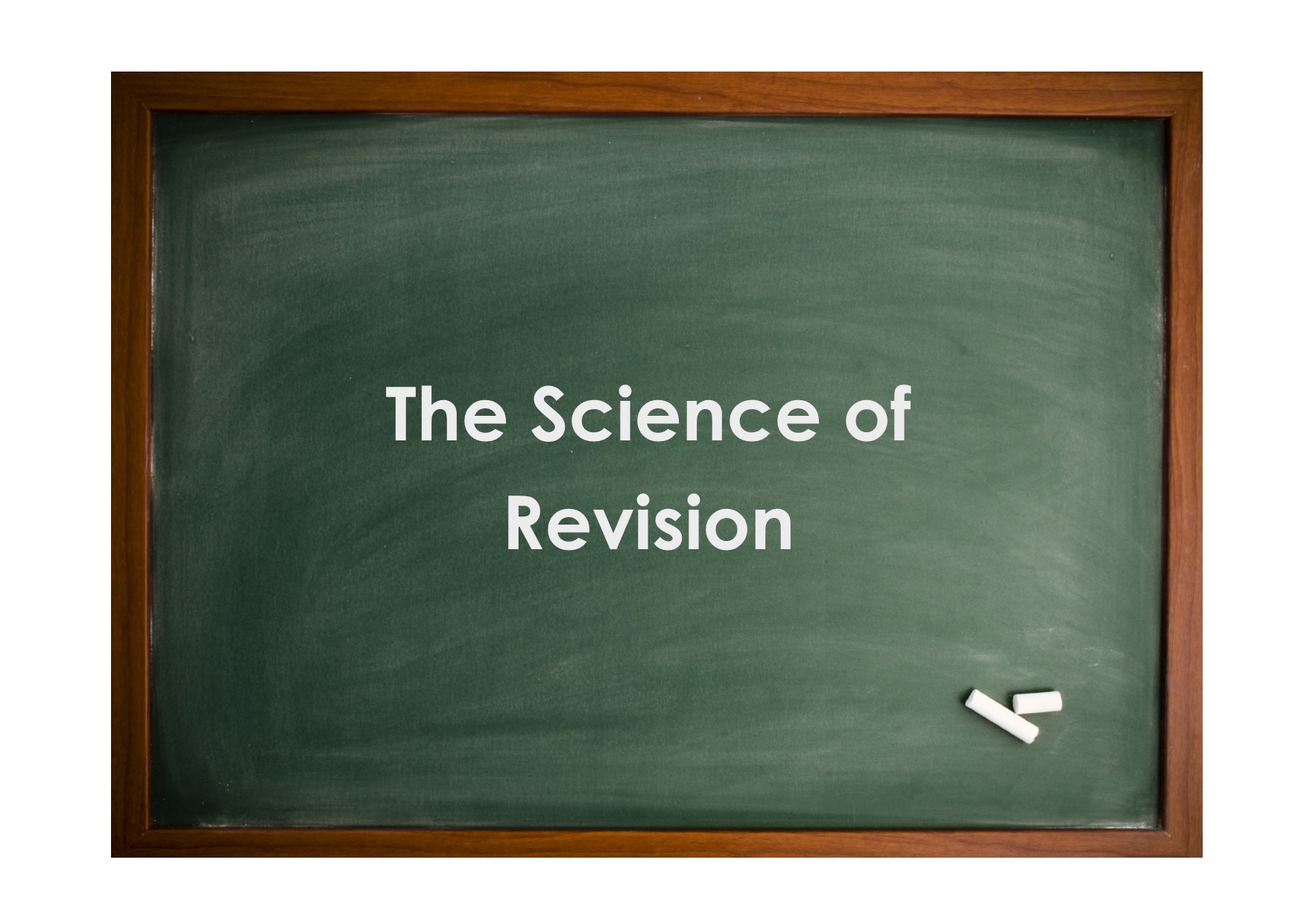 Image of Revision advice