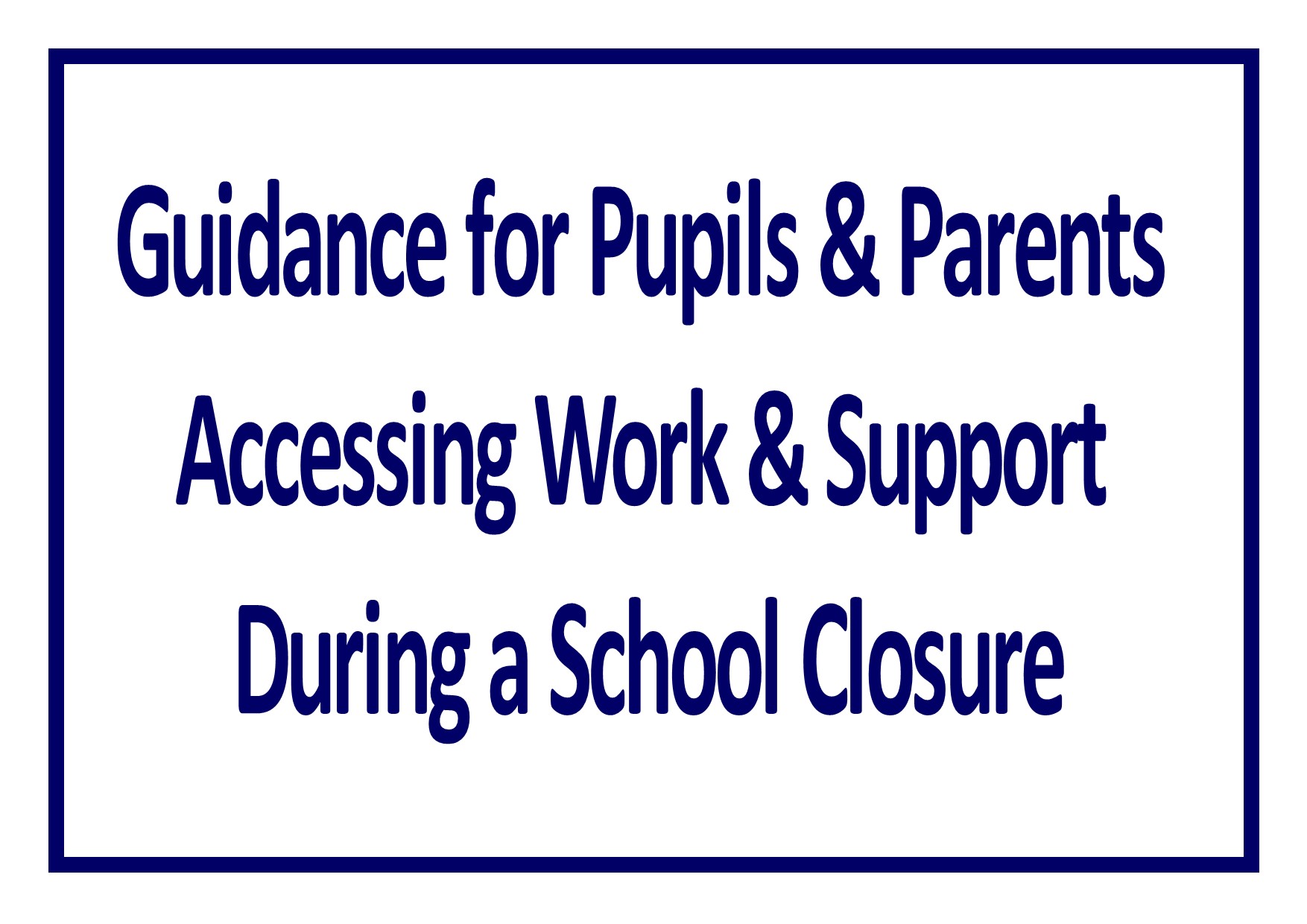 Image of Pupil & Parent Guides