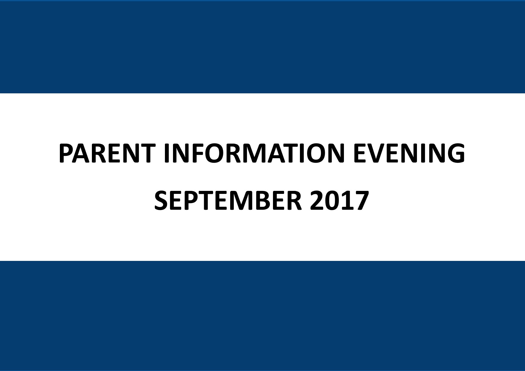 Image of Information Evenings