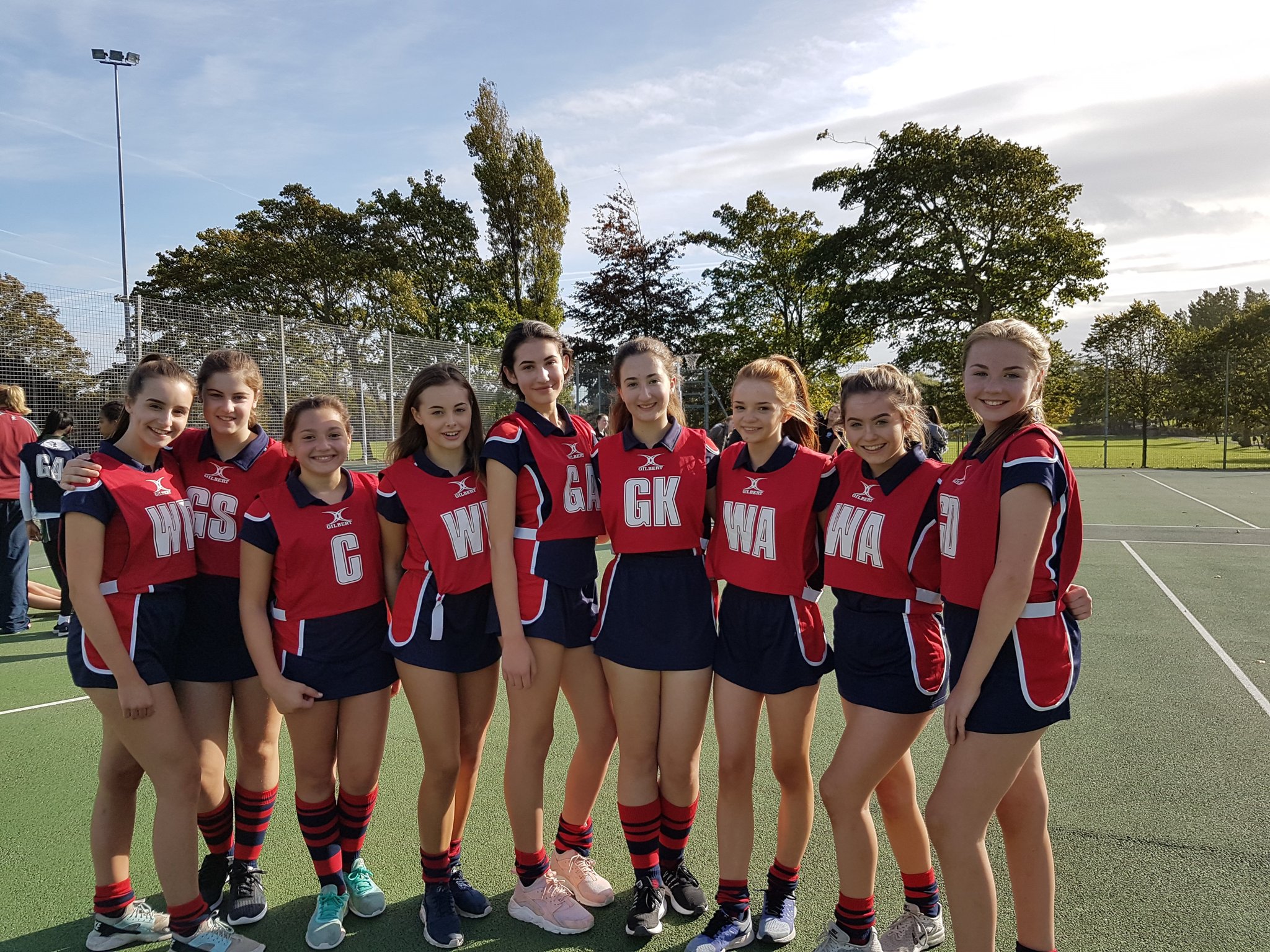 Image of Year 9 Wyre and Fylde Netball Runners Up