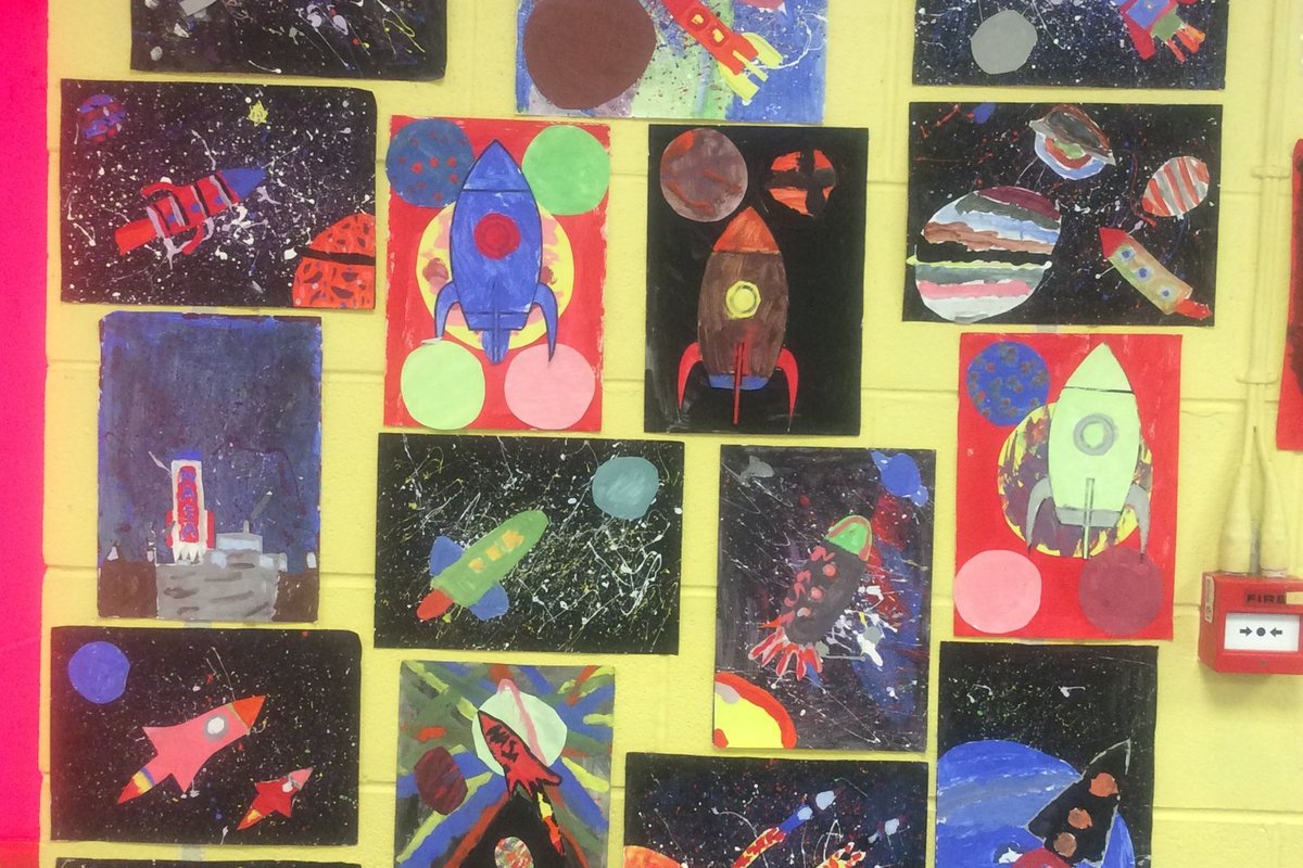 Peter Thorpe inspired art | Gillibrand Primary School