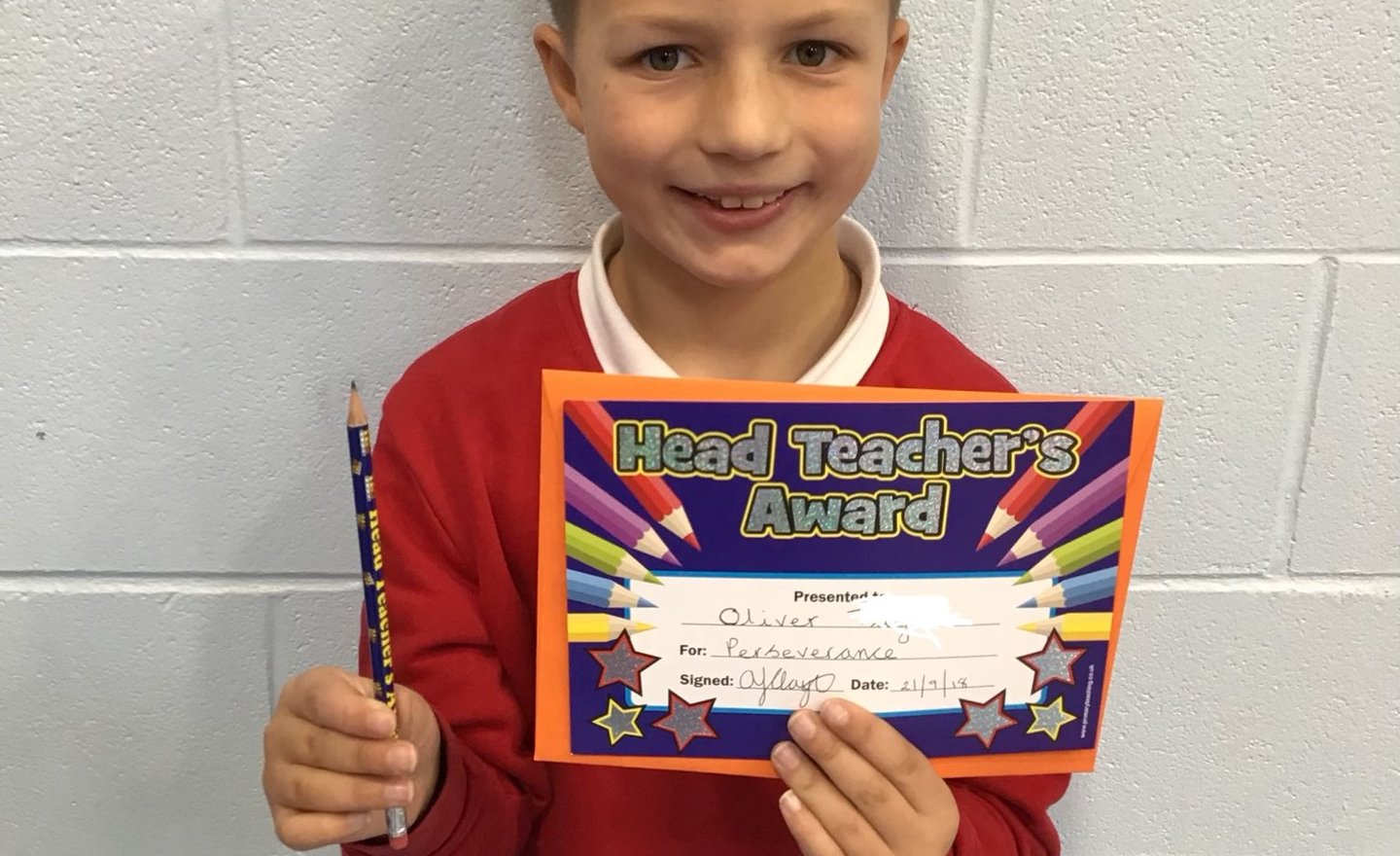 Image of Headteacher’s Award