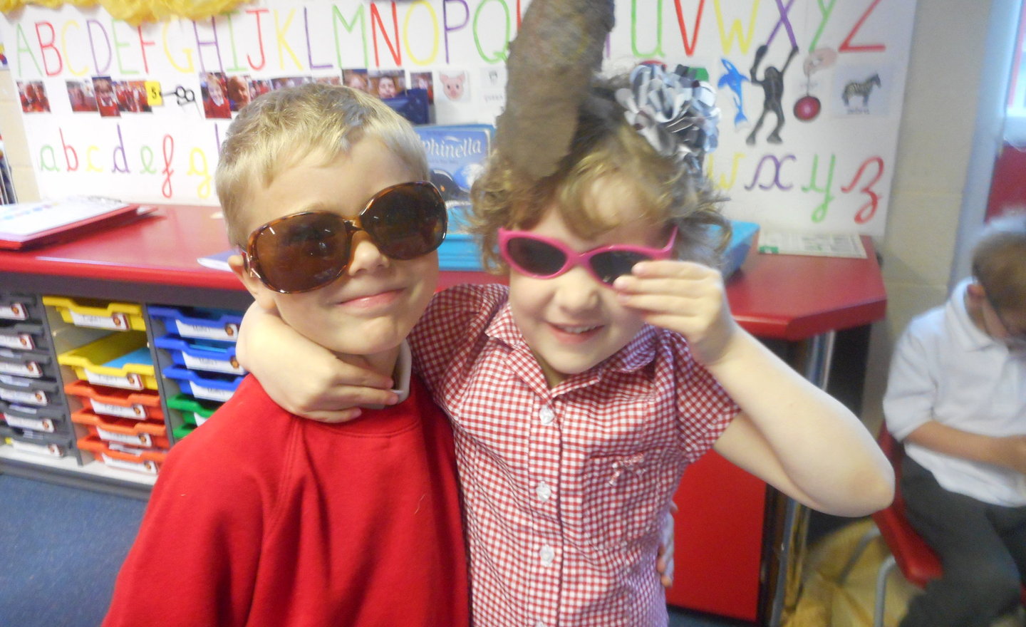 Image of Reception Class by the sea!