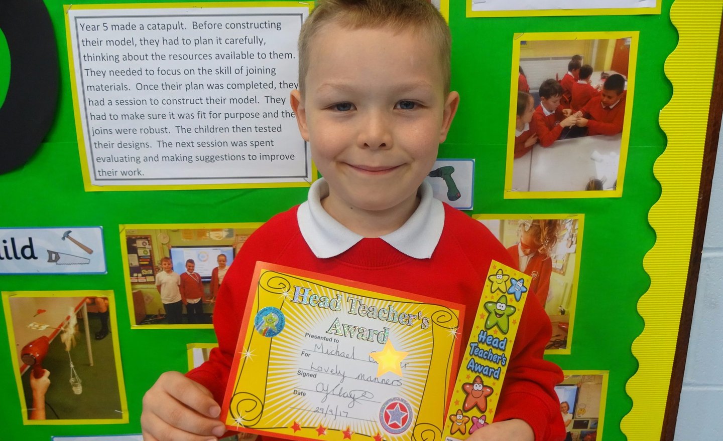 Image of Headteacher's Award