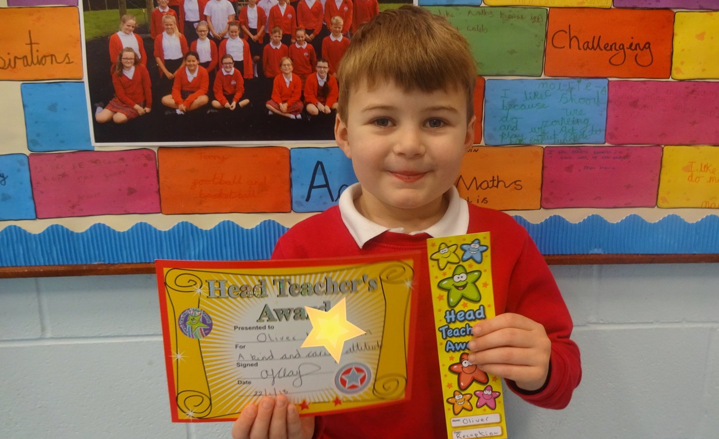 Image of Headteacher's Award