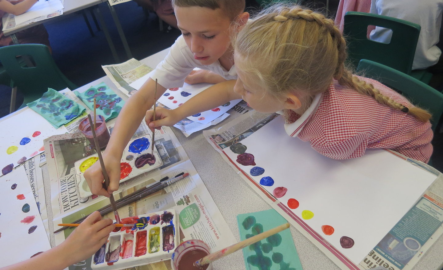 Image of Year 3 Colour Mixing! 