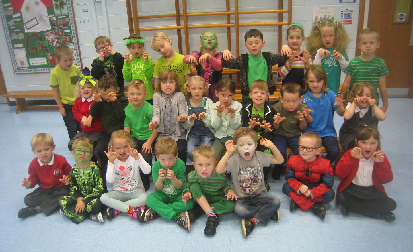 Image of Go Green For Halloween in Year 1