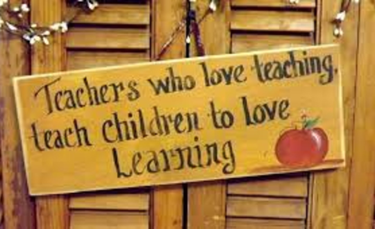 Image of Teachers who love teaching!