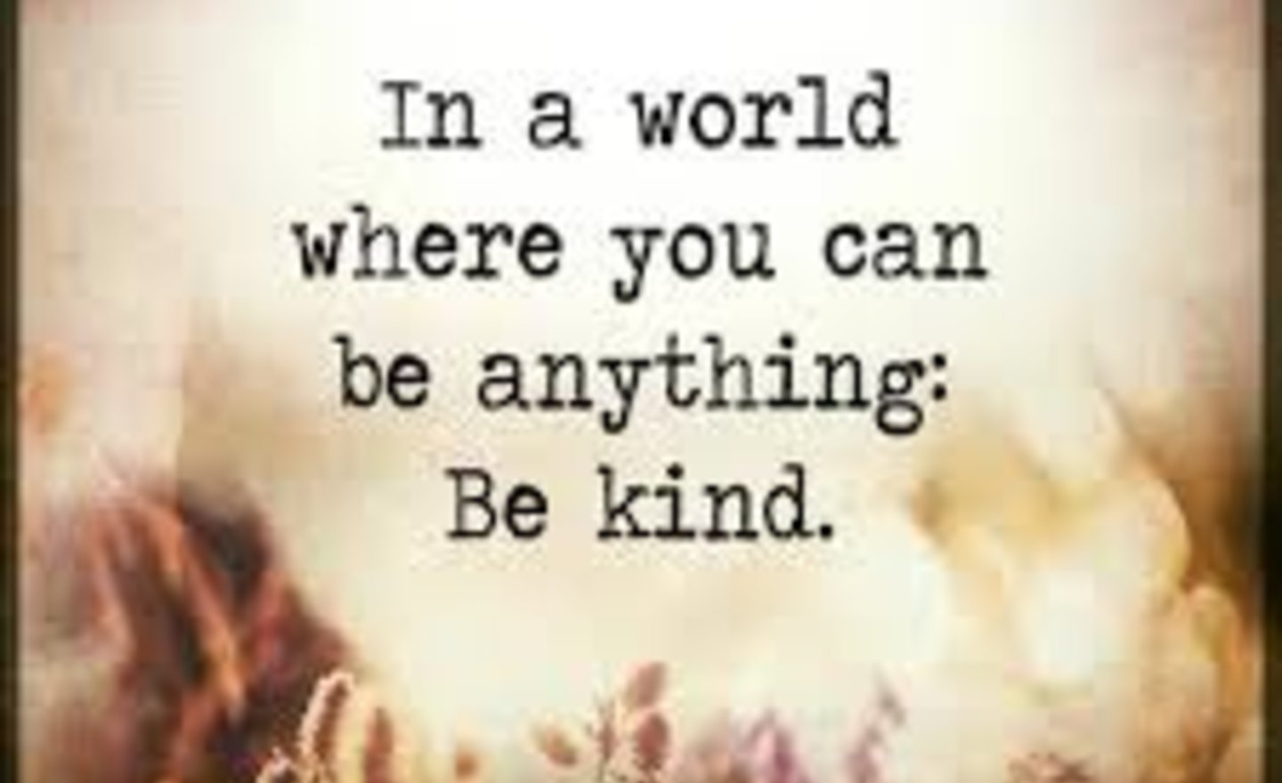 Image of Be Kind!