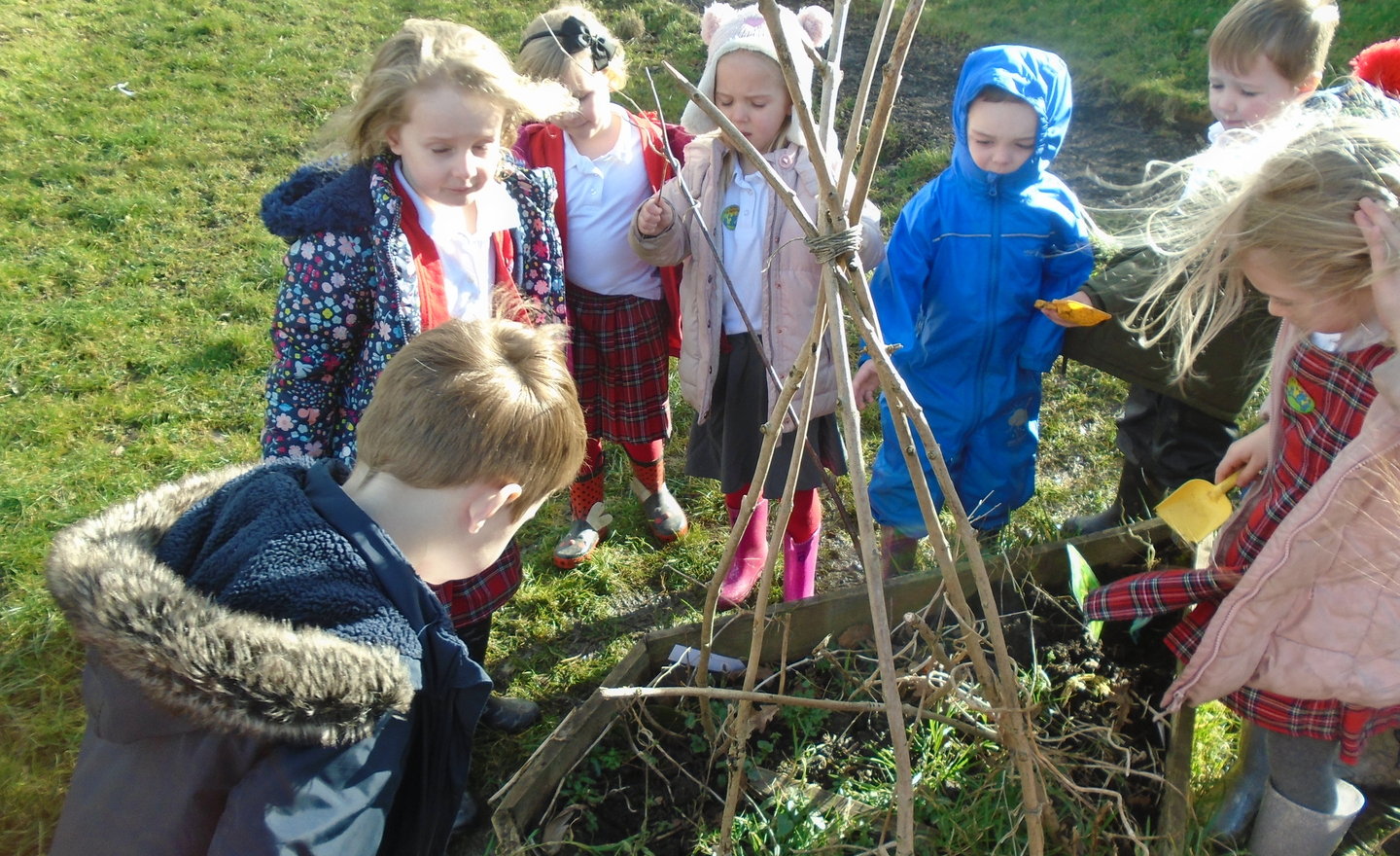 Image of Reception Class are Springing into Spring