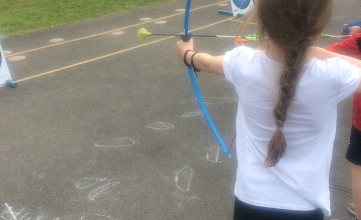 Image of First lesson of Archery