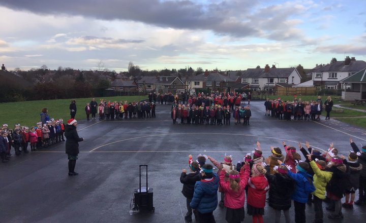 Image of Outdoor Christmas Celebration 