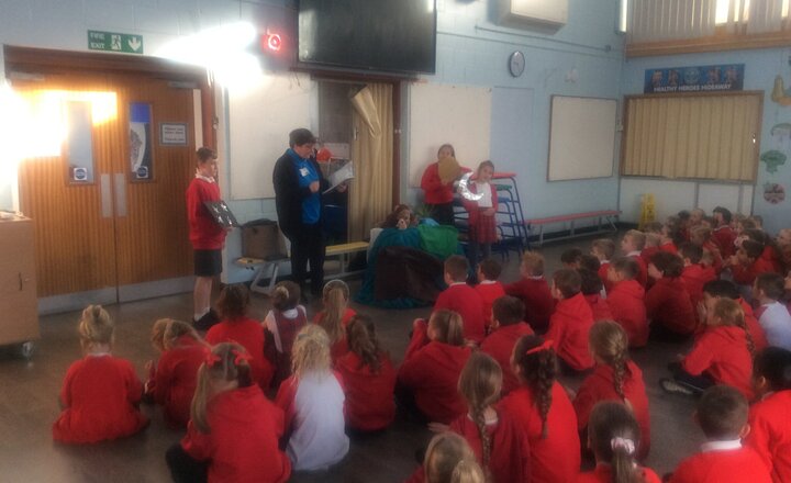 Image of Assembly with Reverend Helen
