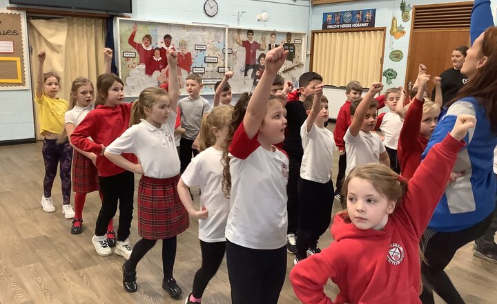 Image of Year 3 Superhero Dance