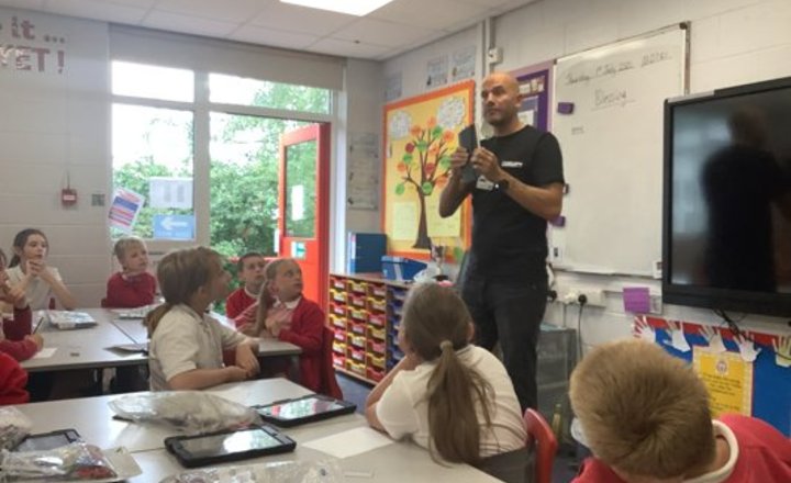 Image of Year 4 Poet Visit 