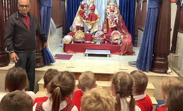 Image of Year 3 visit to the Hindu Temple