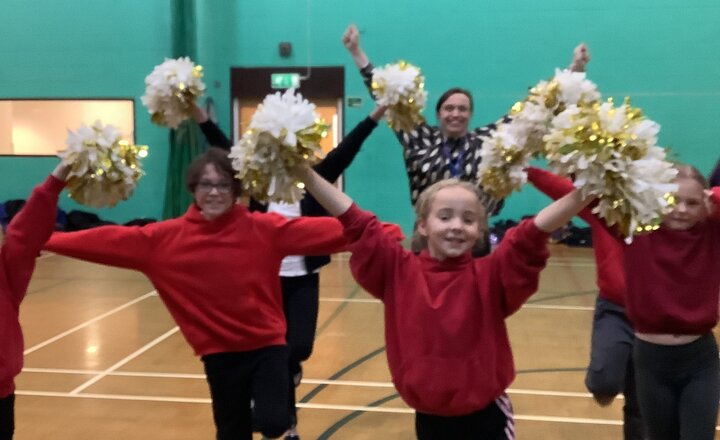 Image of Pupils shine at Cheerleading Festival