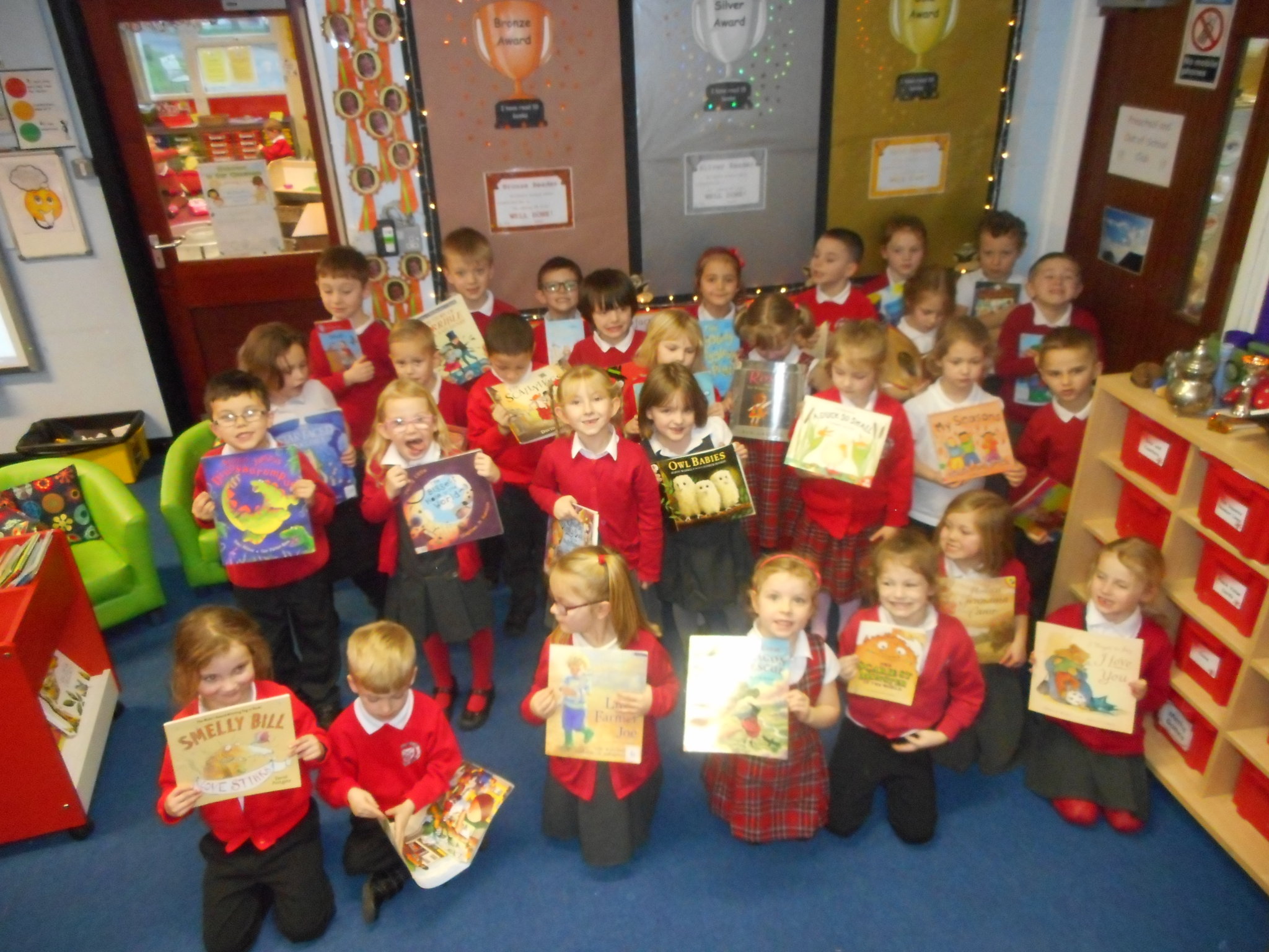 Image of Reading Challenge Launch in Year 1