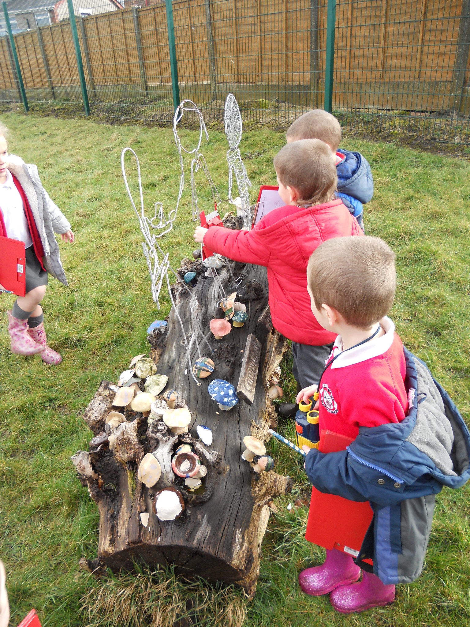 Image of Reception Class have an 'Egg'-citing time!