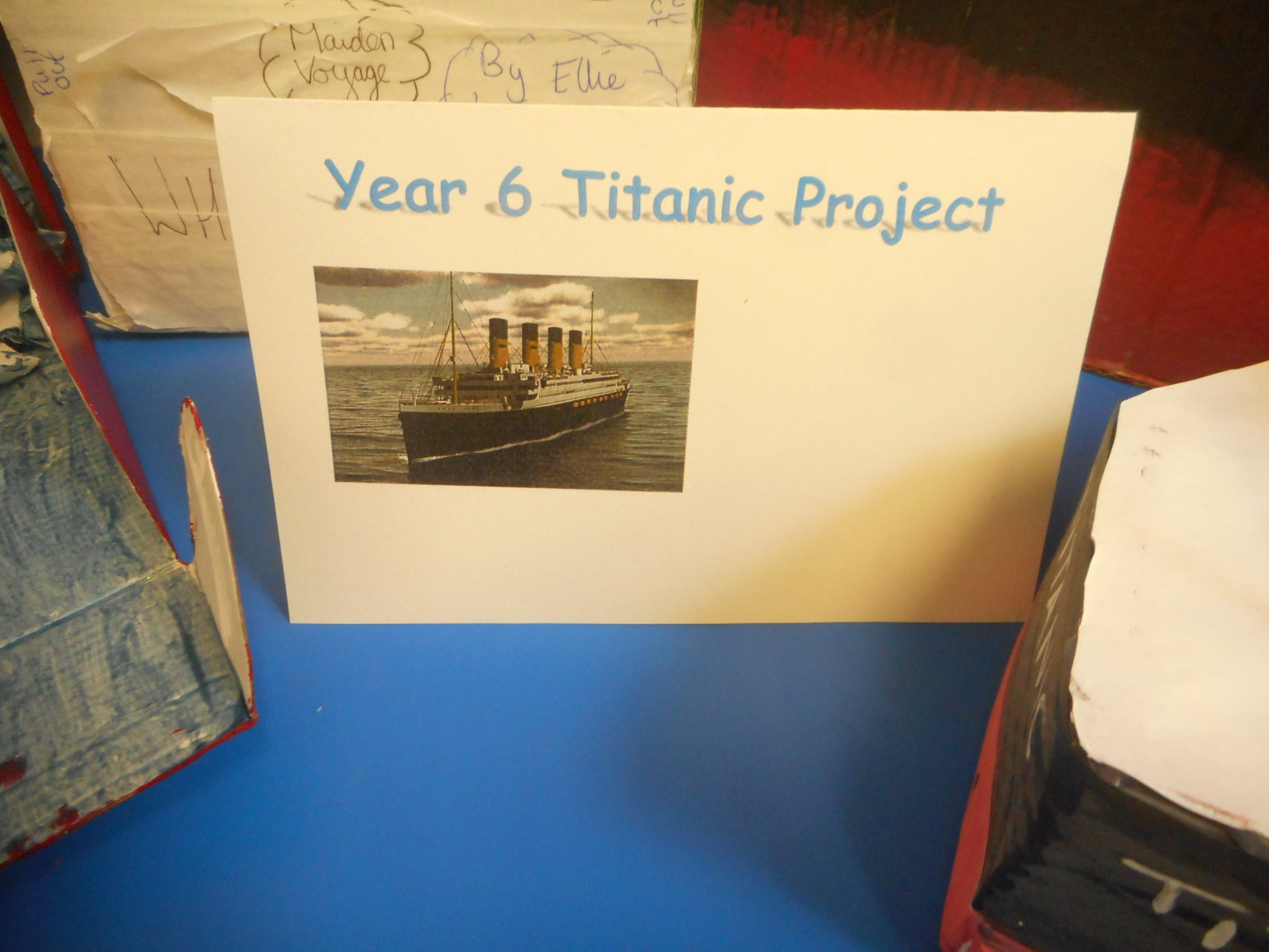 Image of Year 6 Titanic Projects