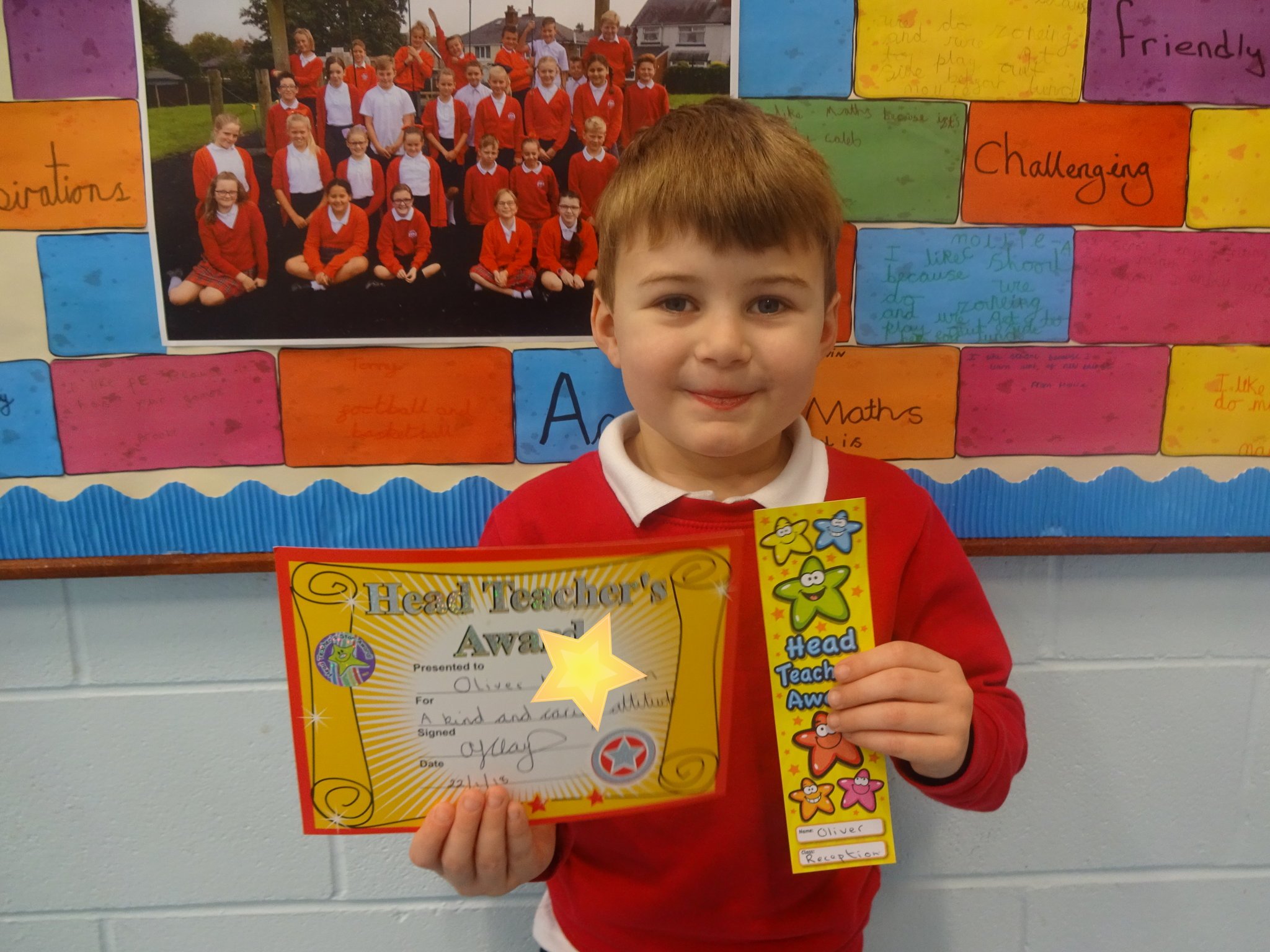 Image of Headteacher's Award