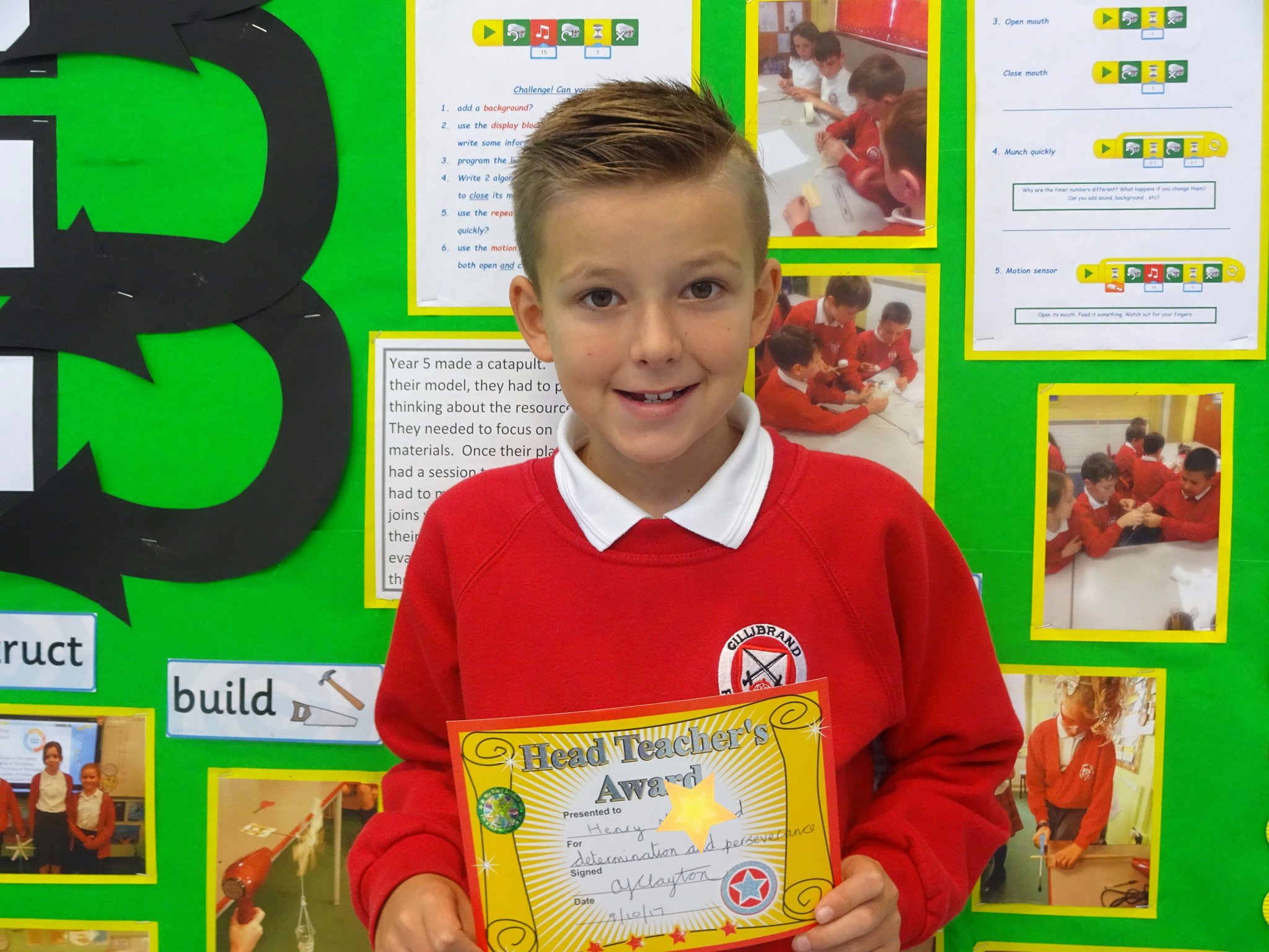 Image of Headteacher's Award