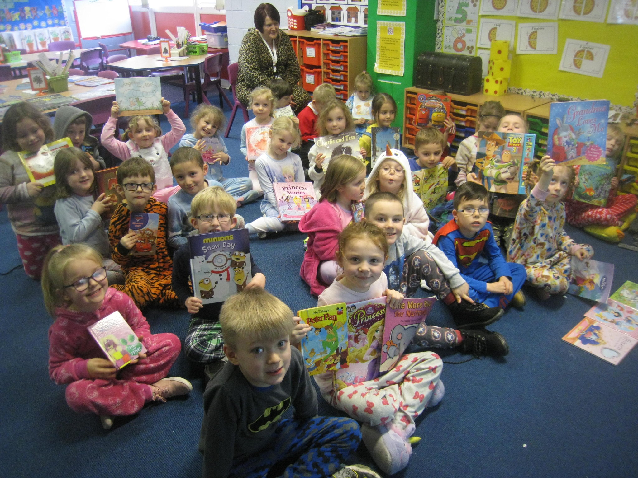 Image of World Book Day (or week) in Year 1