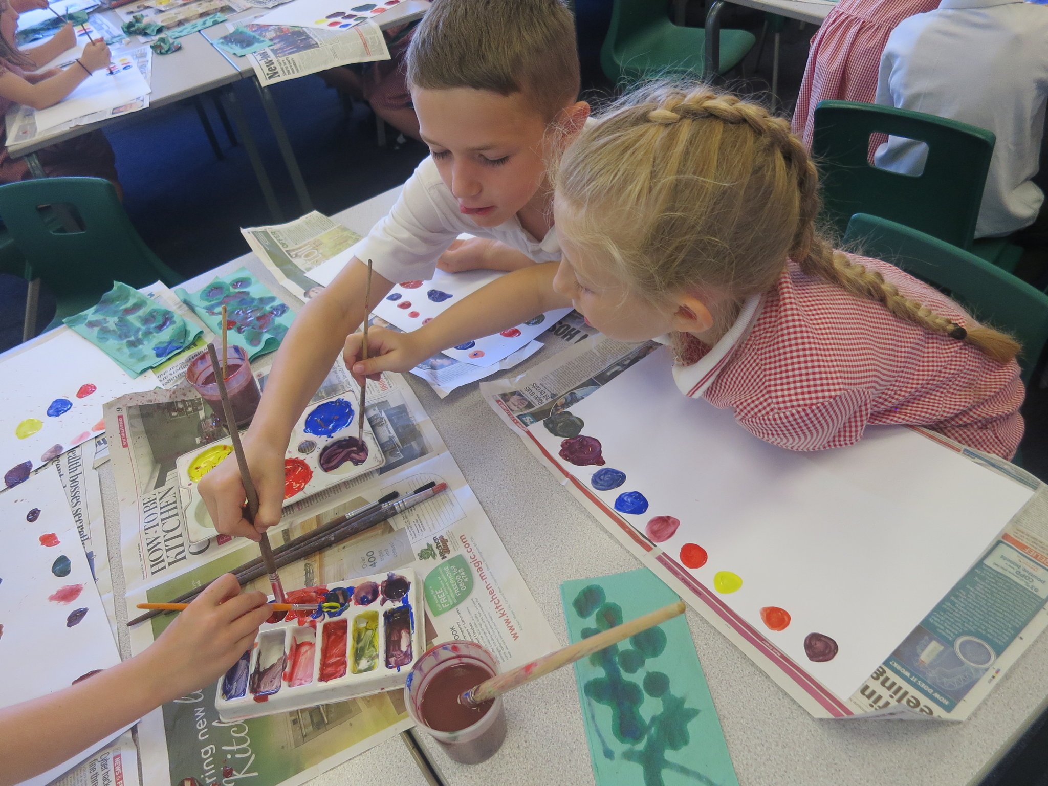 Image of Year 3 Colour Mixing! 