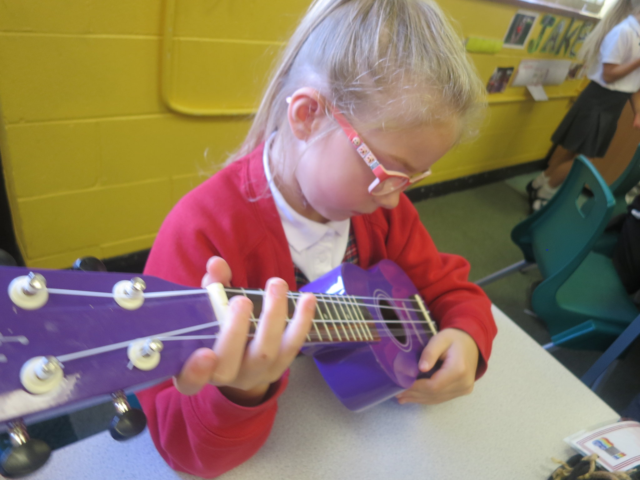 Image of Playing the Ukulele! 