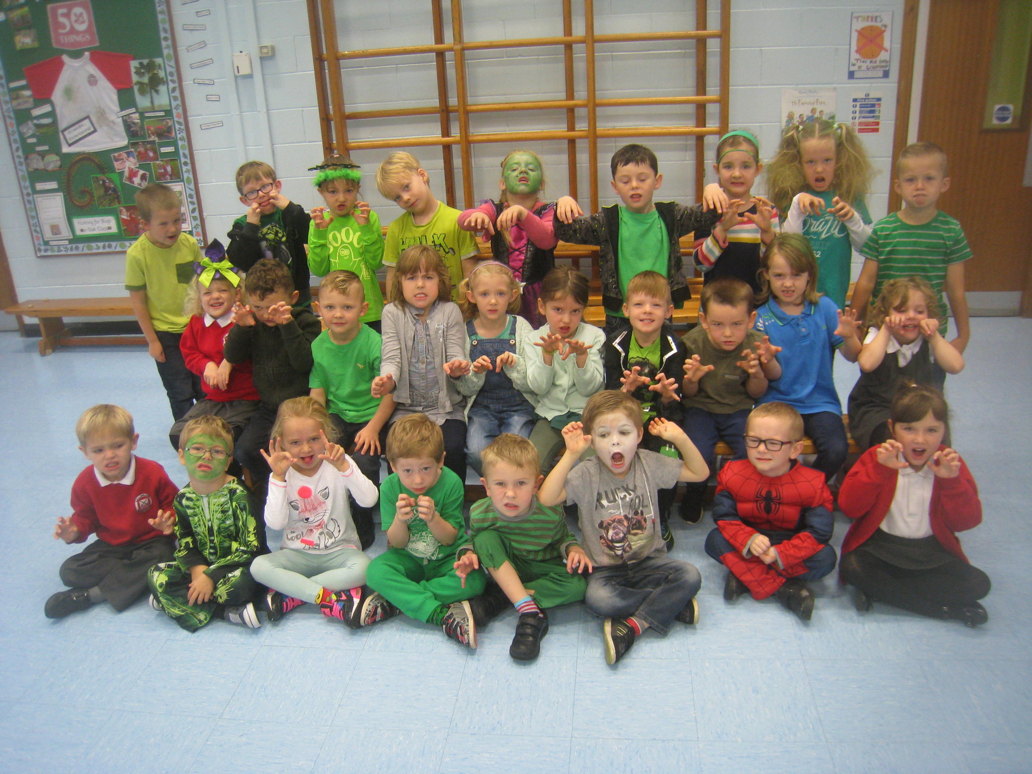 Image of Go Green For Halloween in Year 1