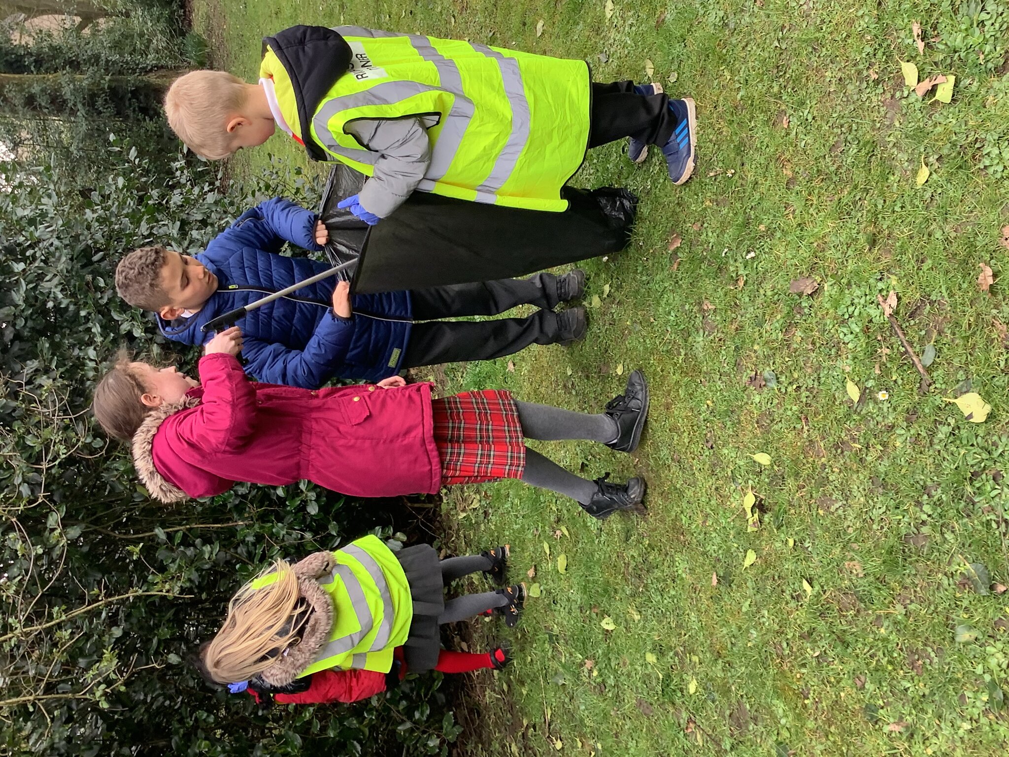 Image of Year 2 and Year 5 Litter Picking 