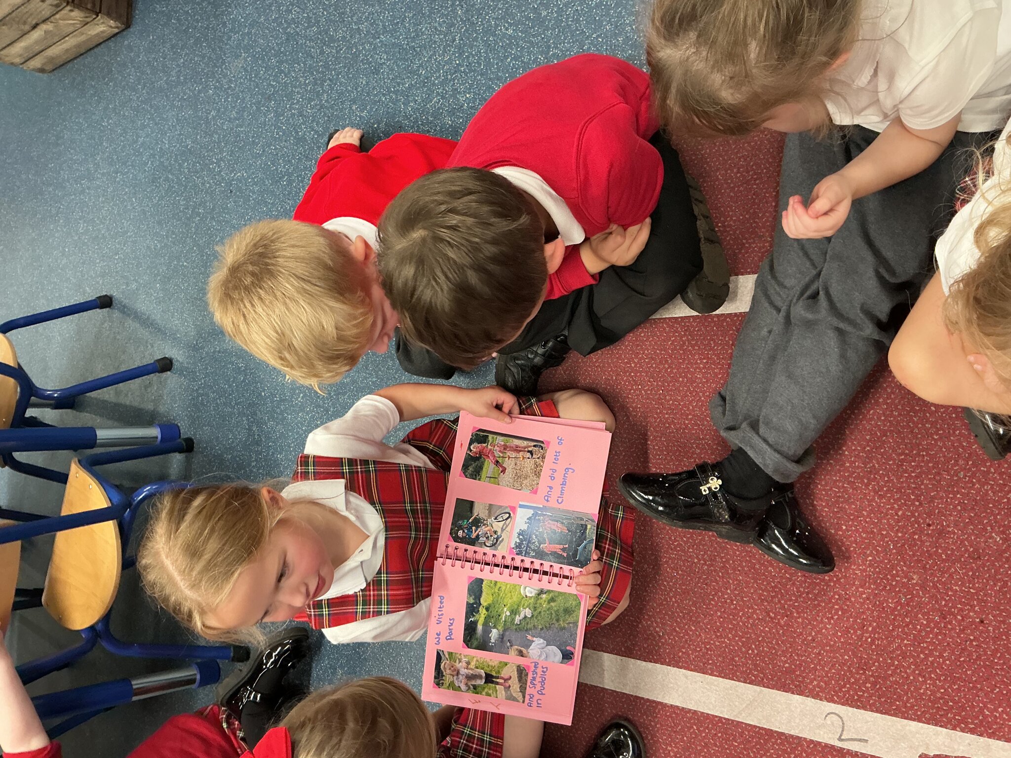 Image of Reception share their summer memories