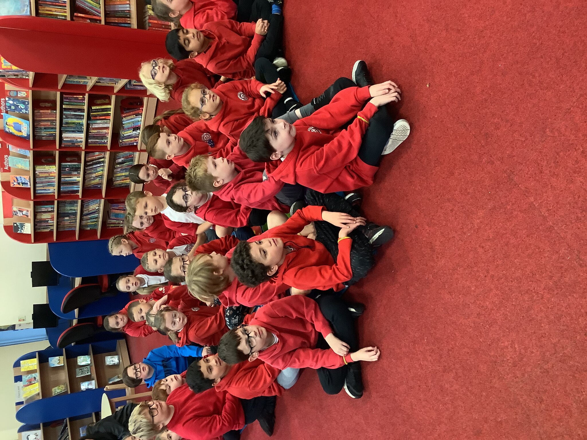 Image of Year 4 trip to the library 