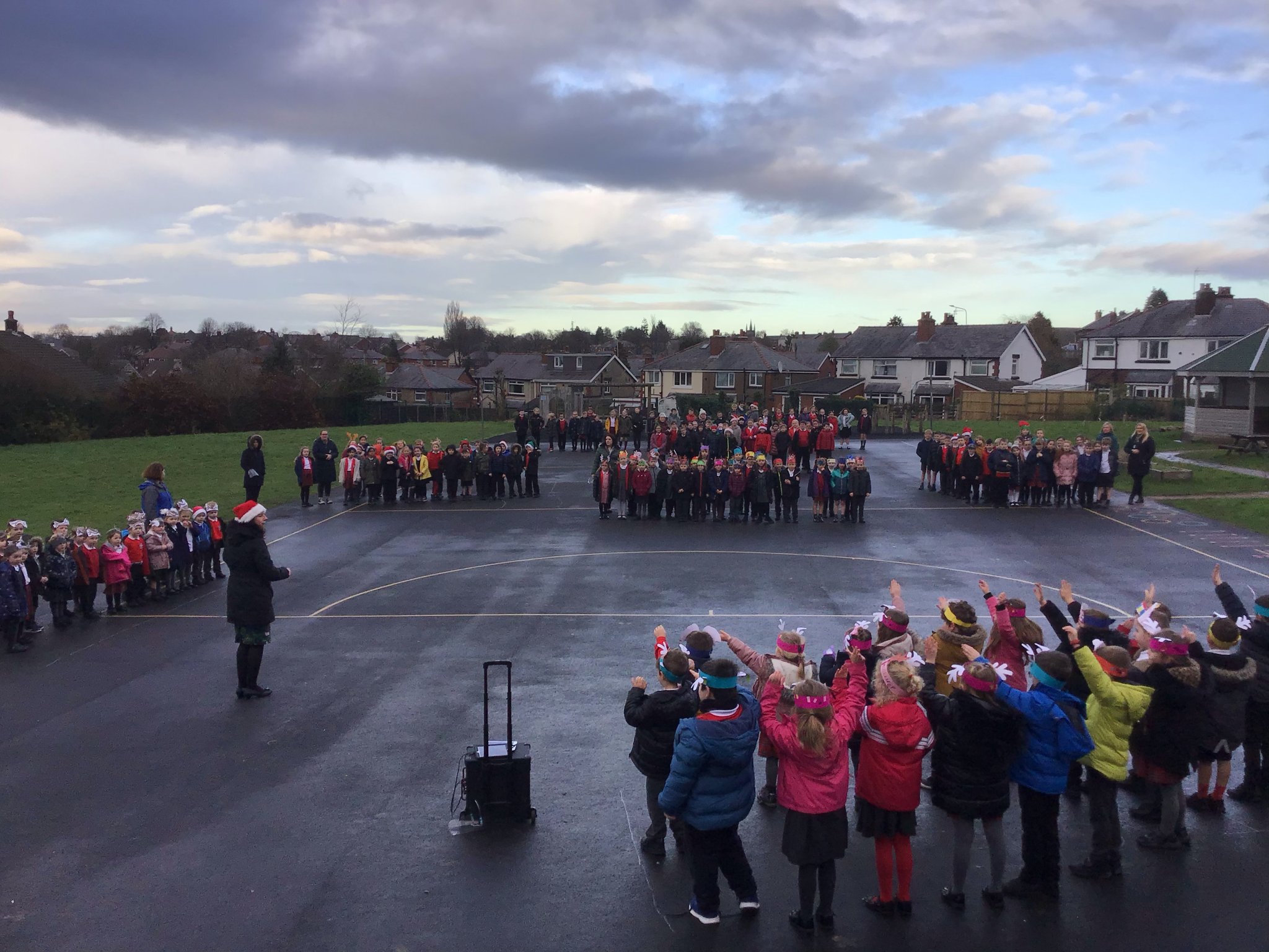 Image of Outdoor Christmas Celebration 