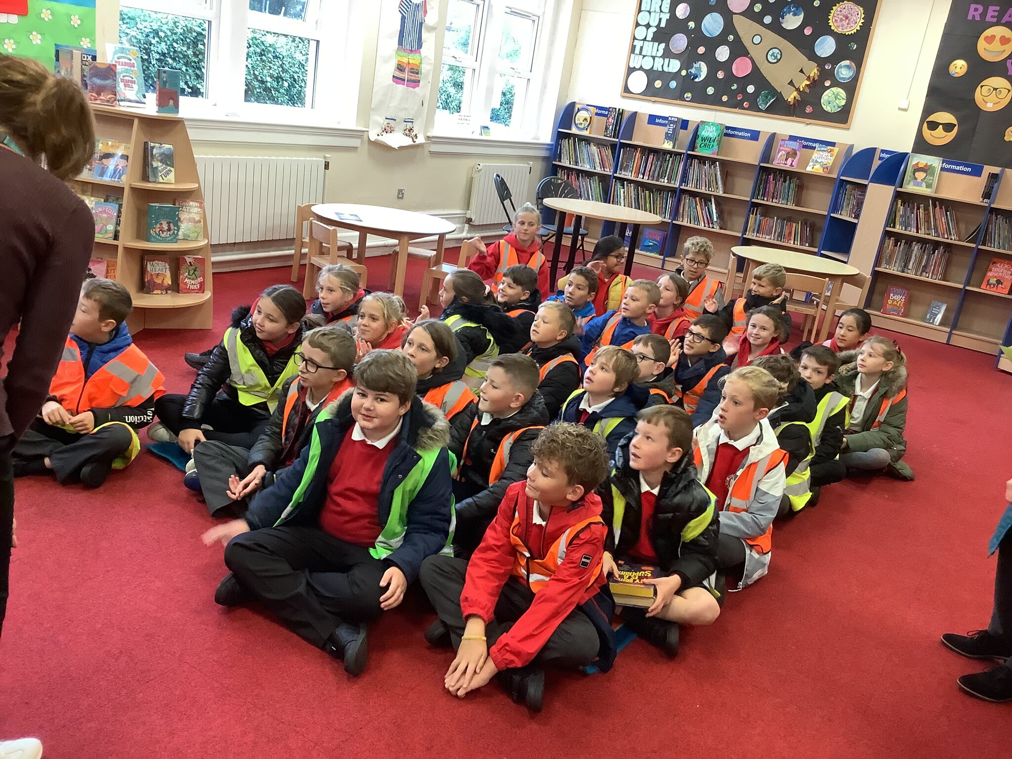 Image of Y5 Library Visit