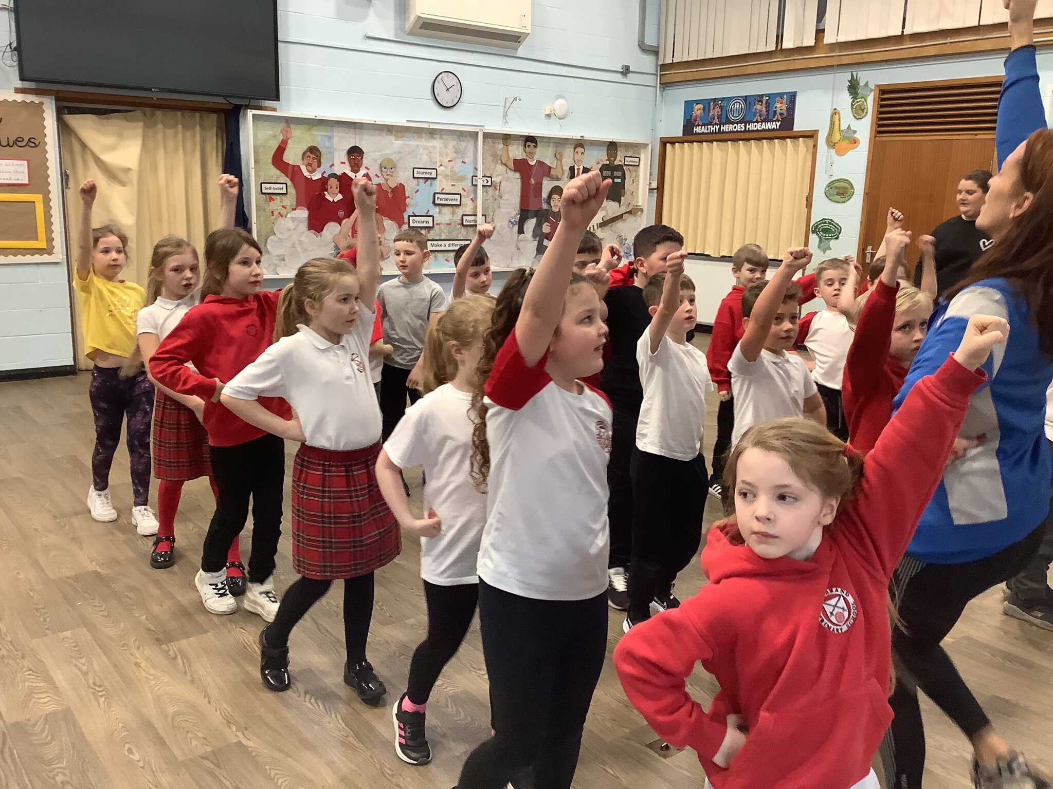 Image of Year 3 Superhero Dance