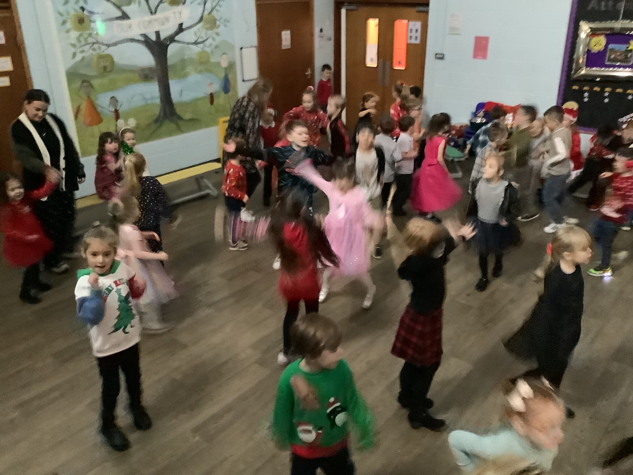 Image of KS1 and Reception Christmas Party