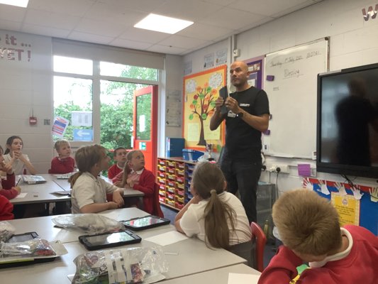 Image of Year 4 Poet Visit 